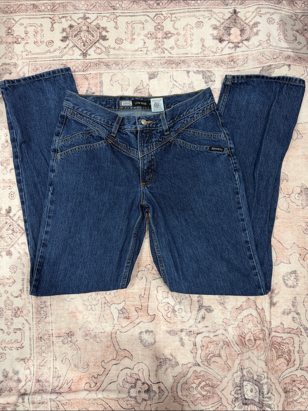 Rockies Women’s Dark Blue Boot Cut Jeans - Picture 3 of 4